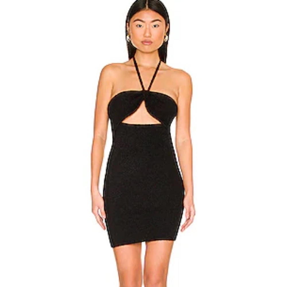NBD BLANKA KNOT MINI DRESS NWT